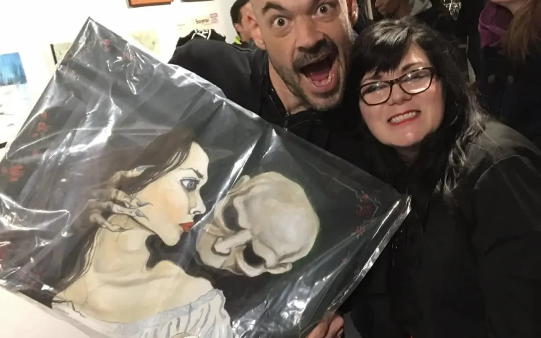 When Ghost Adventures Star Aaron Goodwin Fell in Love with Lisa’s Vampire Art